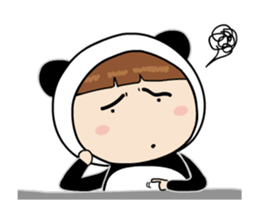 Panda sister will move !! sticker #12237019