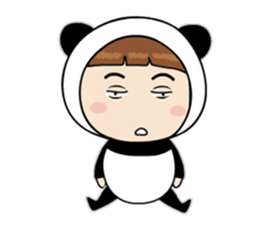 Panda sister will move !! sticker #12237027