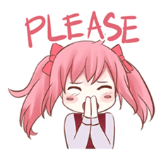 Pinky girl lover sticker #12237358