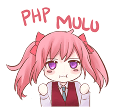 Pinky girl lover sticker #12237359