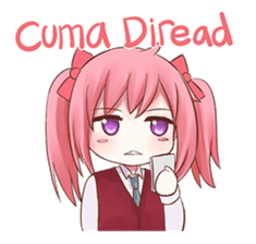 Pinky girl lover sticker #12237360