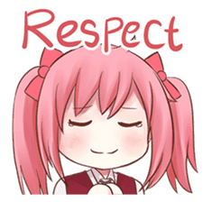 Pinky girl lover sticker #12237365