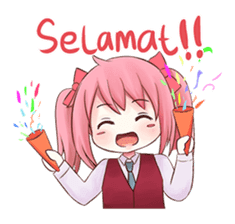 Pinky girl lover sticker #12237369