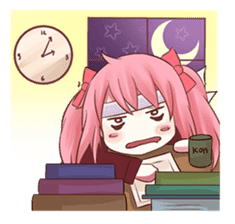 Pinky girl lover sticker #12237371