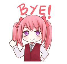 Pinky girl lover sticker #12237372