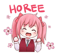 Pinky girl lover sticker #12237375
