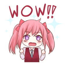 Pinky girl lover sticker #12237383