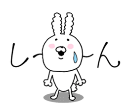 Dead language.cotton candy Rabbit 3 sticker #12237528