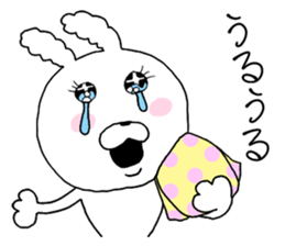 Dead language.cotton candy Rabbit 3 sticker #12237529