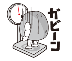 LOVE & PEACE DARUMACHO OJISAN!! sticker #12237748