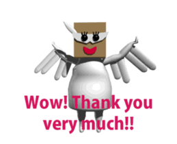 Paper bag Mask 4 sticker #12237760