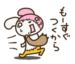 Patchwork Rabbit sticker #12238152