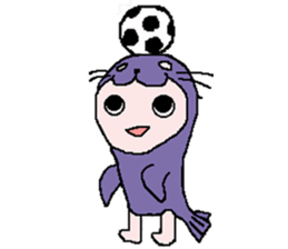 Car and sports and summer sea and animal sticker #12238473