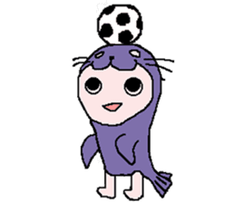 Car and sports and summer sea and animal sticker #12238473