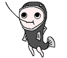 Car and sports and summer sea and animal sticker #12238490