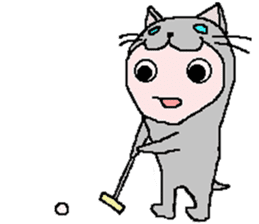 Car and sports and summer sea and animal sticker #12238494