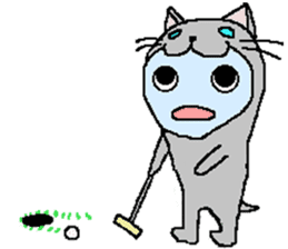 Car and sports and summer sea and animal sticker #12238495