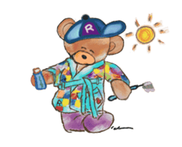 Hello Rossy Bears sticker #12238578