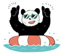 a child panda sticker #12238642