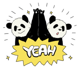 a child panda sticker #12238643