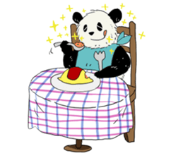 a child panda sticker #12238647