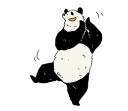 a child panda sticker #12238651