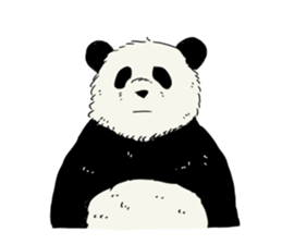 a child panda sticker #12238658