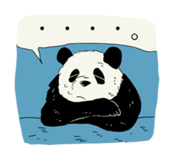 a child panda sticker #12238667