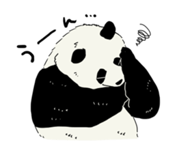 a child panda sticker #12238669