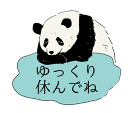 a child panda sticker #12238676