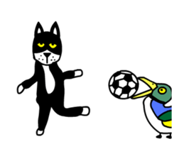 sticker japan cat&gin1 sticker #12238713