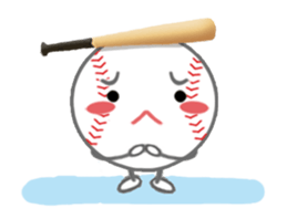 Let's enjoy baseball !! (Animated) sticker #12238846