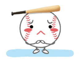 Let's enjoy baseball !! (Animated) sticker #12238846