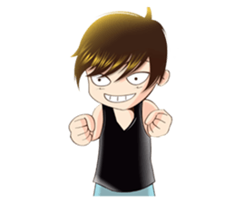 BiG and My friend sticker #12238989