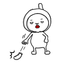 It moves!You'd like rabbit ,right? sticker #12239403