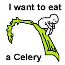 I want to eat THIS vegetables sticker #12239618
