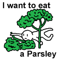 I want to eat THIS vegetables sticker #12239623