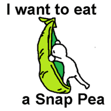 I want to eat THIS vegetables sticker #12239627