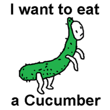 I want to eat THIS vegetables sticker #12239629