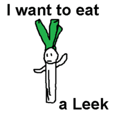 I want to eat THIS vegetables sticker #12239631