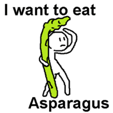 I want to eat THIS vegetables sticker #12239632