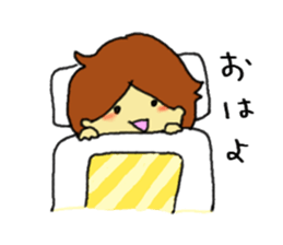 Bobbed hair girl Bob-chan sticker #12239707