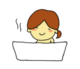 Bobbed hair girl Bob-chan sticker #12239728