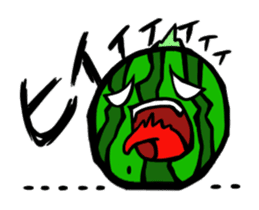 moving vice watermelon sticker sticker #12239844