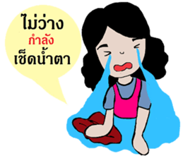 Happy Girl Love Love sticker #12240216