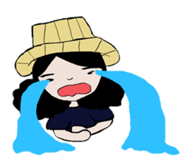 Happy Girl Love Love sticker #12240230