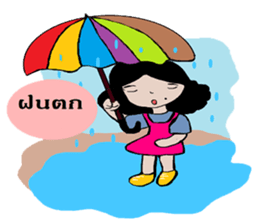 Happy Girl Love Love sticker #12240245