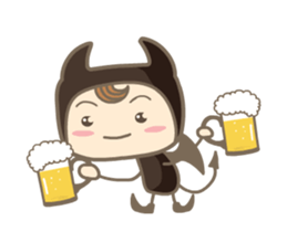 Moving ! Comical devil vol.2 sticker #12240297