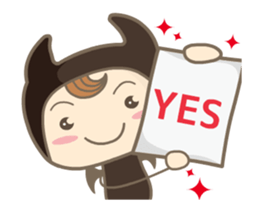 Moving ! Comical devil vol.2 sticker #12240303