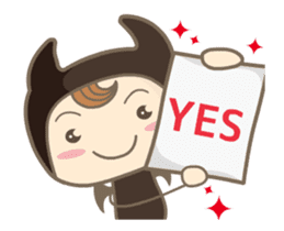 Moving ! Comical devil vol.2 sticker #12240303